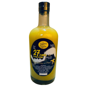 27 Centímetros 750 cc - Crema de Whisky con Plátano