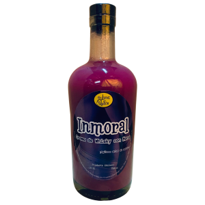 Inmoral 750 cc - Crema de Whisky con Mora